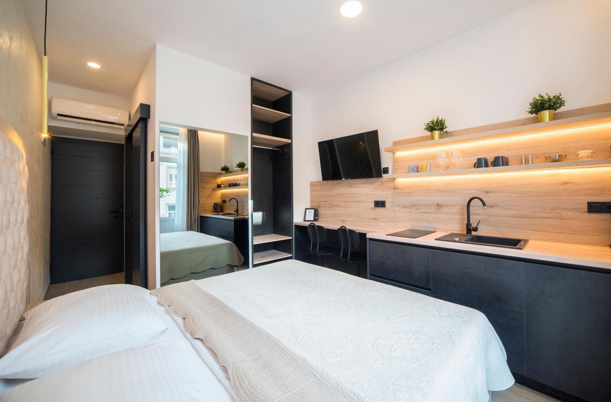 Evita Accommodation Zágráb Szoba fotó