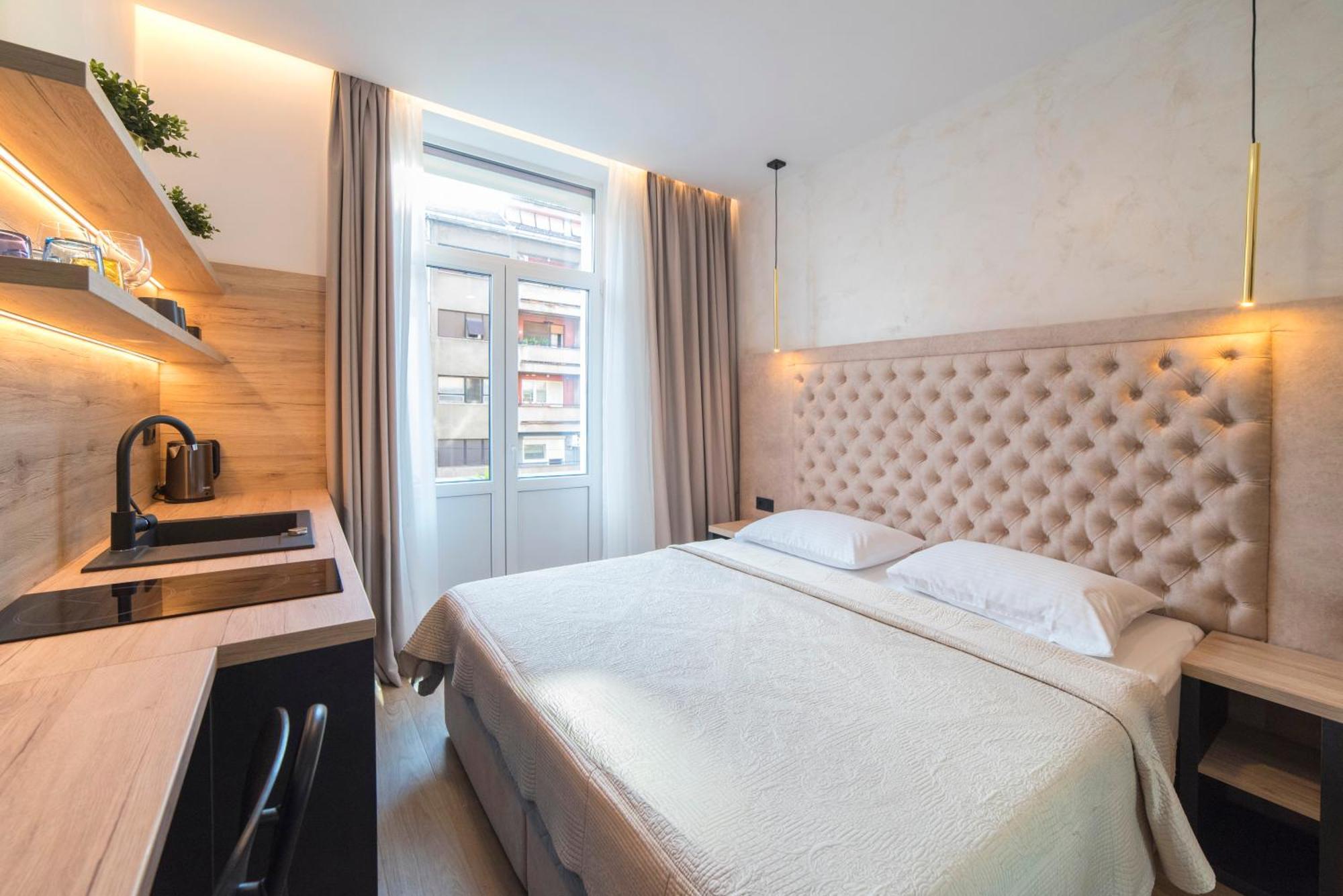 Evita Accommodation Zágráb Szoba fotó